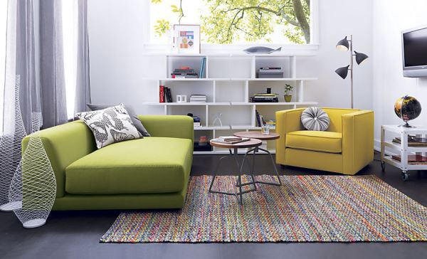 Send green furniture - great decoration ideas for you