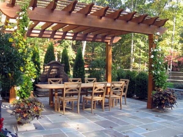 Build pergola or how to build a gazebo itself