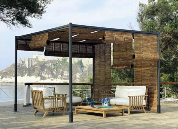 Build pergola or how to build a gazebo itself