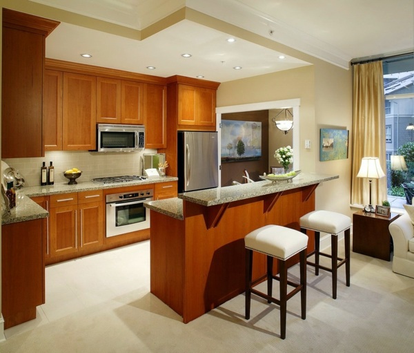 Setting cozy kitchen - Oversized kitchens designs