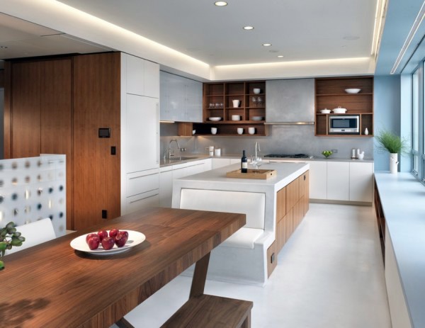 Setting cozy kitchen - Oversized kitchens designs