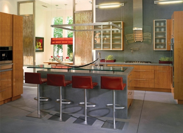 Setting cozy kitchen - Oversized kitchens designs