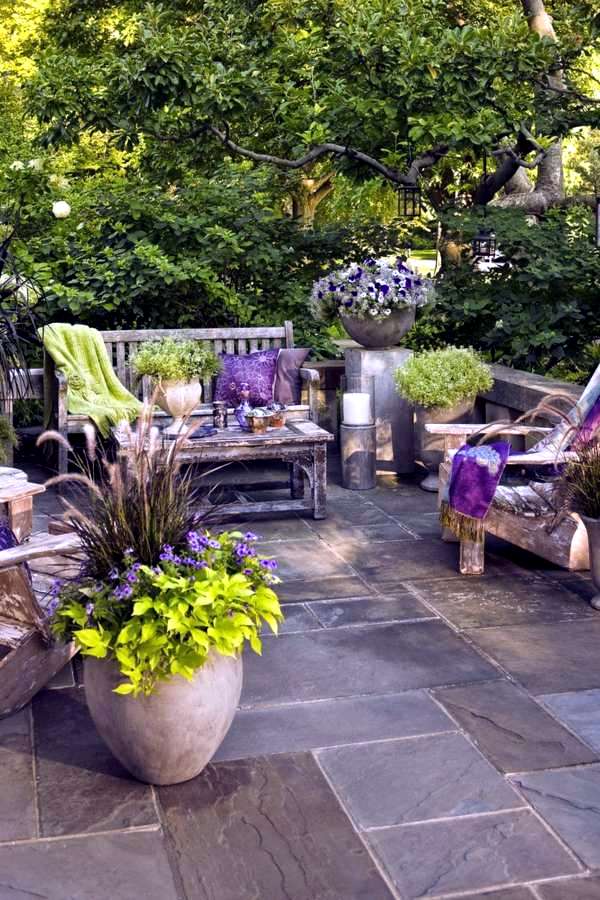 Gartenmöbel - 40 garden design ideas for your imagination
