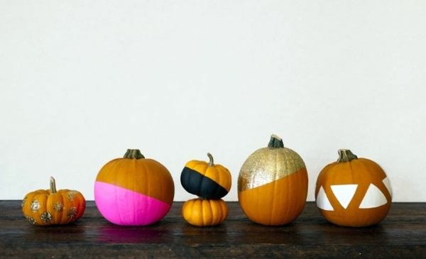 Halloween Deko - Halloween Decoration craft - decorate pumpkins attractive