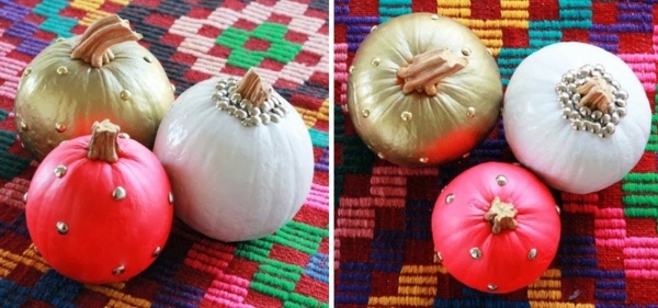 Halloween Decoration craft - decorate pumpkins attractive