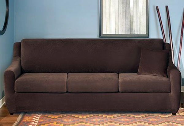 Stretch Cover for Sofa - traditional bed and sofa slipcovers