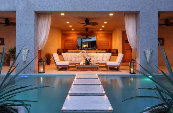 Send recessed lighting for modern interiors - stylish and inviting