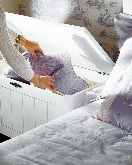 15 original and extravagant ideas for interior decoration with chests