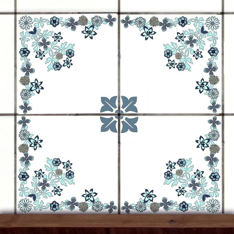 Adhesive film for tile - You can beautify old tiles! Adhesive film for tile - You can beautify old tiles!