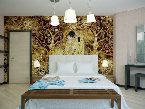 Bedroom wall design - creative decorating ideas