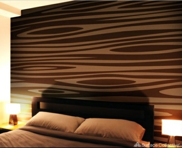 Bedroom wall design - creative decorating ideas