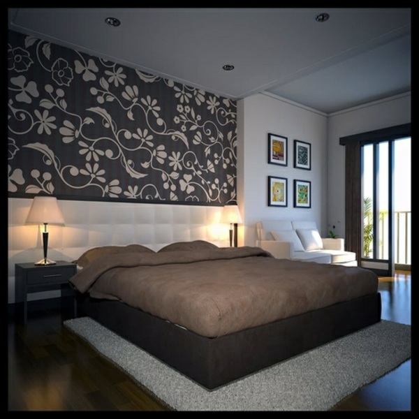 Bedroom wall design - creative decorating ideas