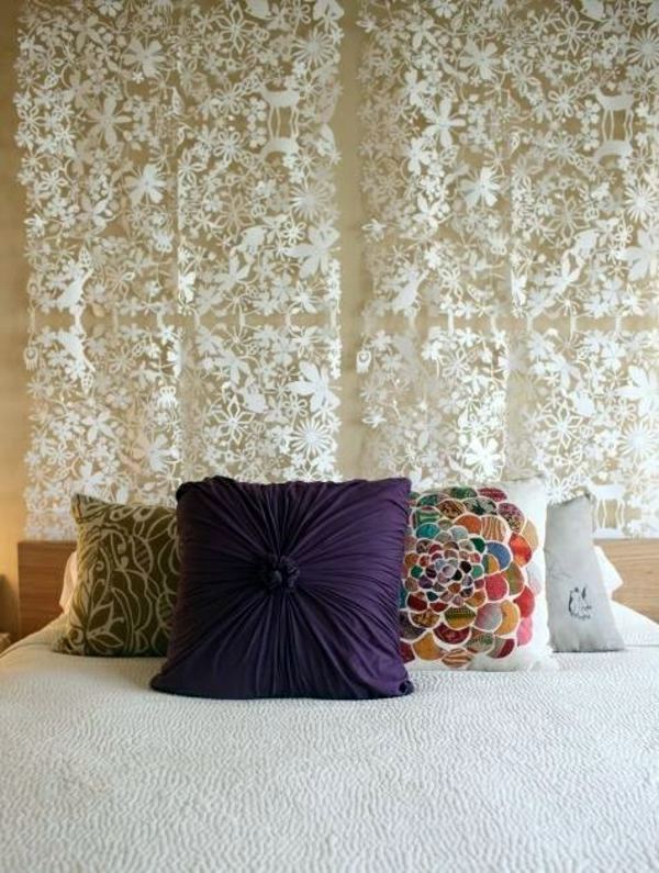 Bedroom wall design - creative decorating ideas