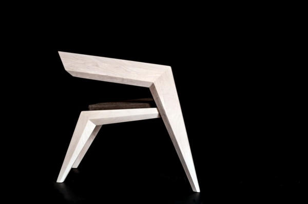 Celebrate avant-garde minimalism: 2R vanguard wooden chair by Sien Studio Celebrate avant-garde minimalism: 2R vanguard wooden chair by Sien Studio