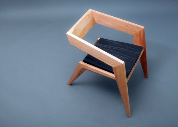 Celebrate avant-garde minimalism: 2R vanguard wooden chair by Sien Studio