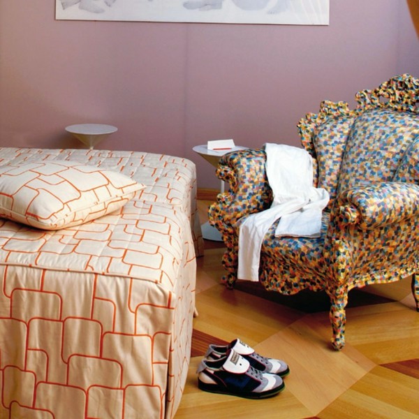 Elegant Armchair Design from Italy: Proust Geometrica - a modern interpretation of Alessandro Mendini