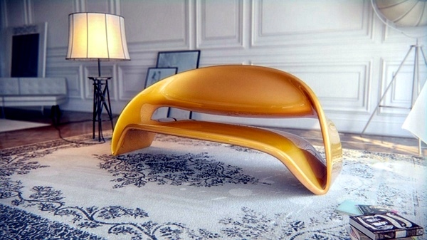 Extravagant office furniture with fluid forms of Nuvist Extravagant office furniture with fluid forms of Nuvist