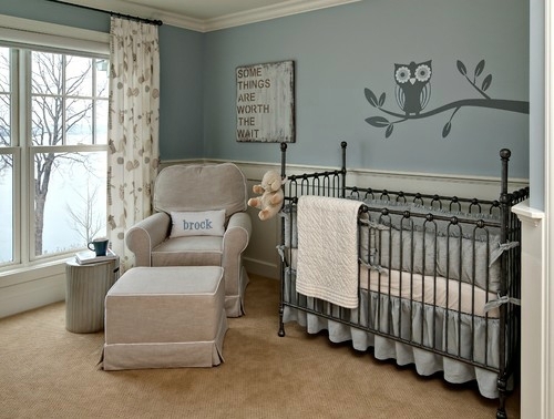 Use vintage accents - Nursery device