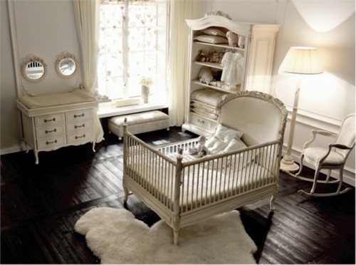 Use vintage accents - Nursery device