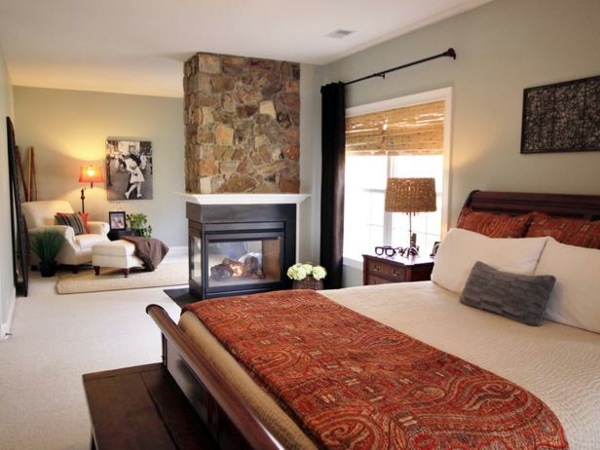 The bedroom set up low - 24 cool interior design ideas