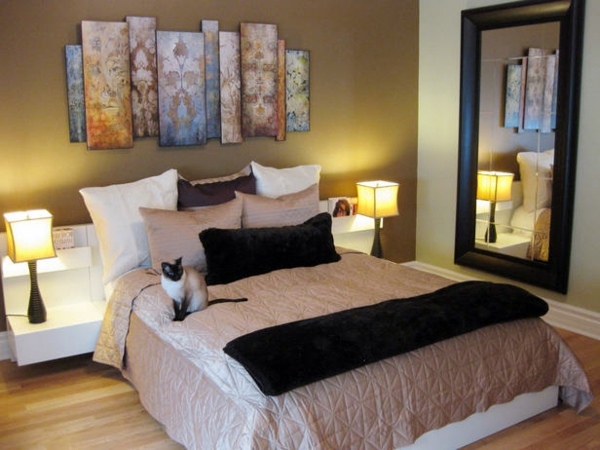 The bedroom set up low - 24 cool interior design ideas