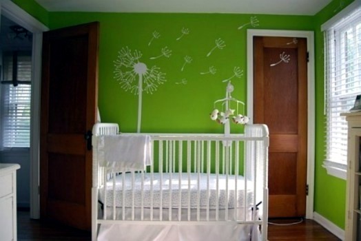 20 green nursery interiors, which act inspiring | Interior Design Ideas
