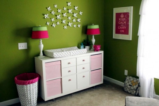 20 green nursery interiors, which act inspiring