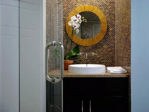 33 dark bathroom design ideas