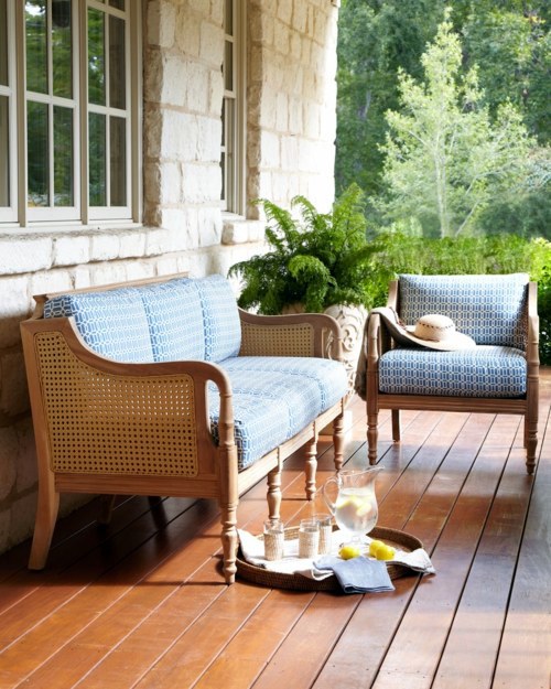 Modern cool garden furniture from Horchow for the Patio Avso