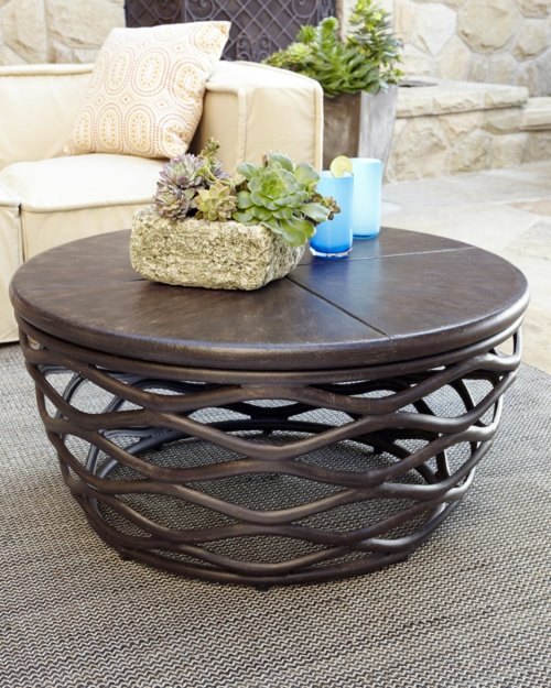 Modern cool garden furniture from Horchow for the Patio