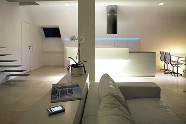 Modern architectural design - Penthouse "I-40" in Stuttgart