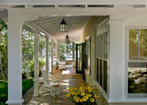 Setting up interior design country style - create rustic ambience everywhere