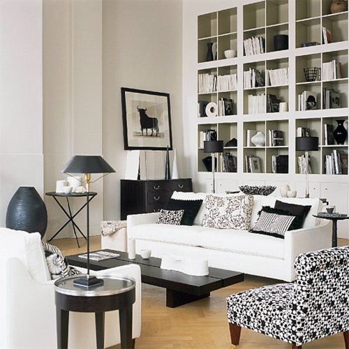 13 stylish built-in shelves with large surface