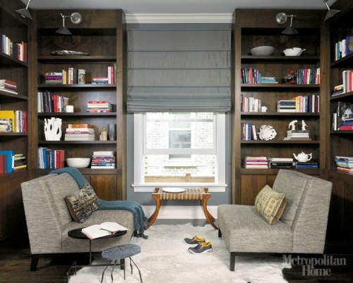 13 stylish built-in shelves with large surface