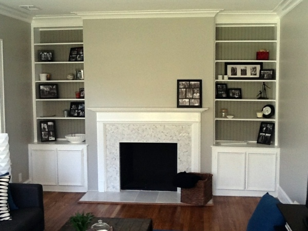 Great ideas on how to decorate the fireplace