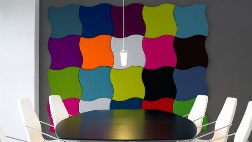 Modern wall panels with innovative design effecting Beautiful room acoustics