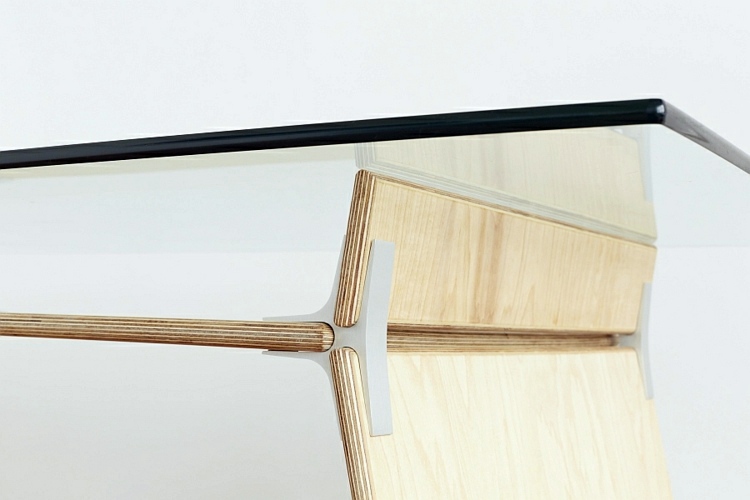 Modern designer furniture, can be constructed without tools
