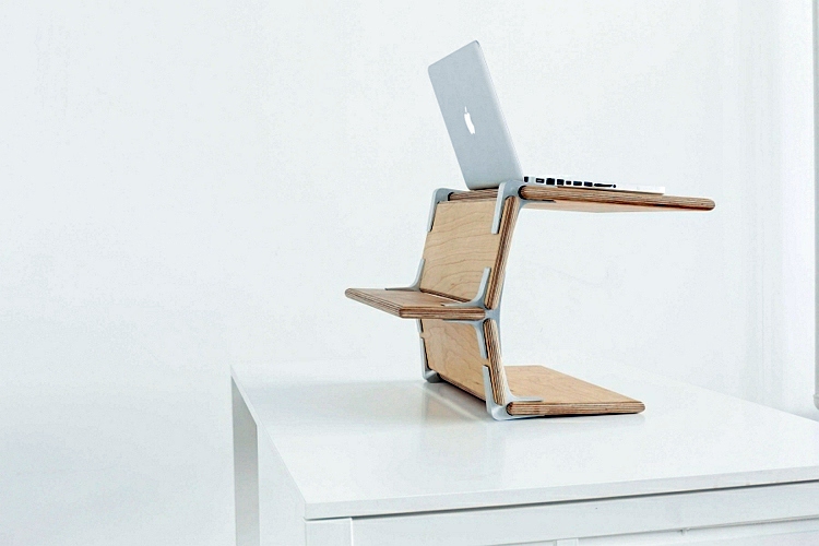 Modern designer furniture, can be constructed without tools