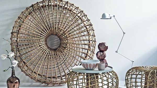 Sustainable rattan furniture with Scandinavian charm