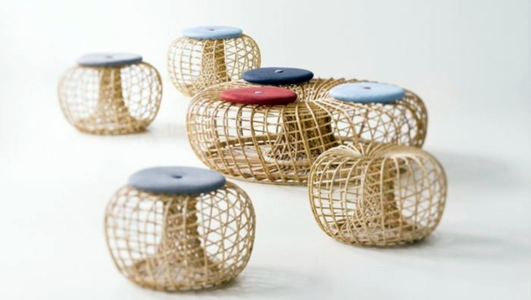 Sustainable rattan furniture with Scandinavian charm