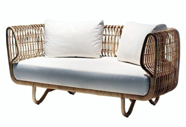Sustainable rattan furniture with Scandinavian charm