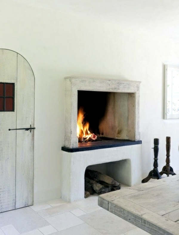 Cosy ambience with kitchen fireplace