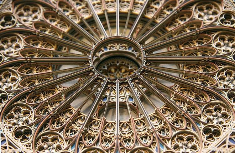Modern Art from paper by Laser Cut Technique