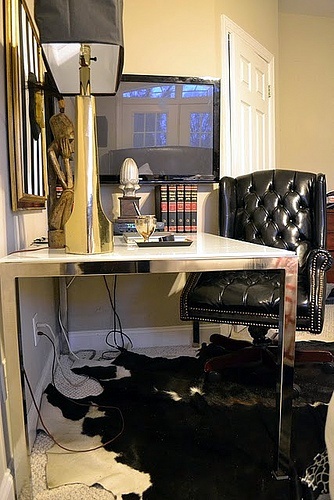 decorating ideas - Up an office of masculine style at home