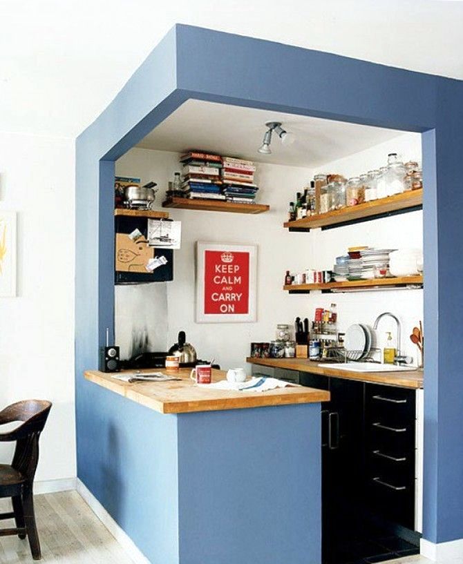 Develop a small kitchen