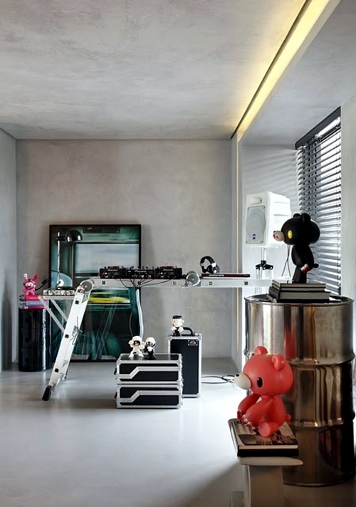 23 Interior Design Ideas for Men - male character and style at home