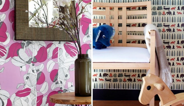 Wandgestaltung - Wall stickers or wallpaper as desired