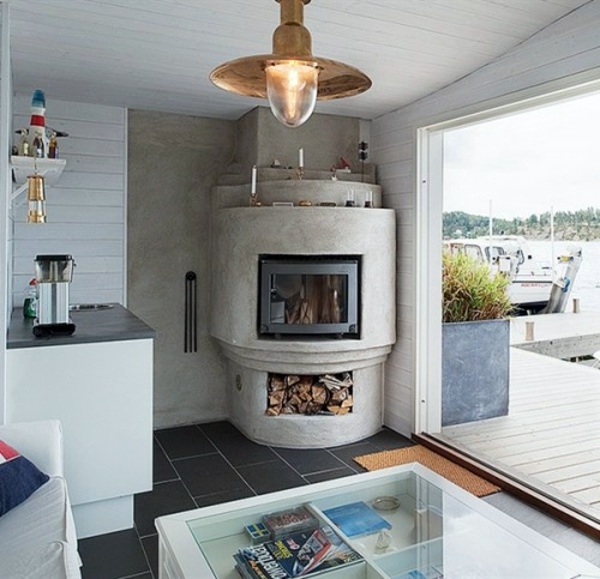 35 Ideas for scandinavian fireplaces | Avso