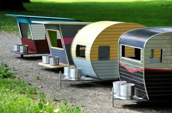 Hunderassen - Cool caravans for Pets - Designer dog house on wheels