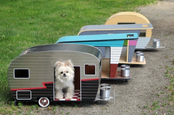 Cool caravans for Pets - Designer dog house on wheels Cool caravans for Pets - Designer dog house on wheels